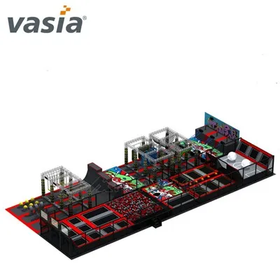 Oprema za trampolin u zatvorenom igralištu