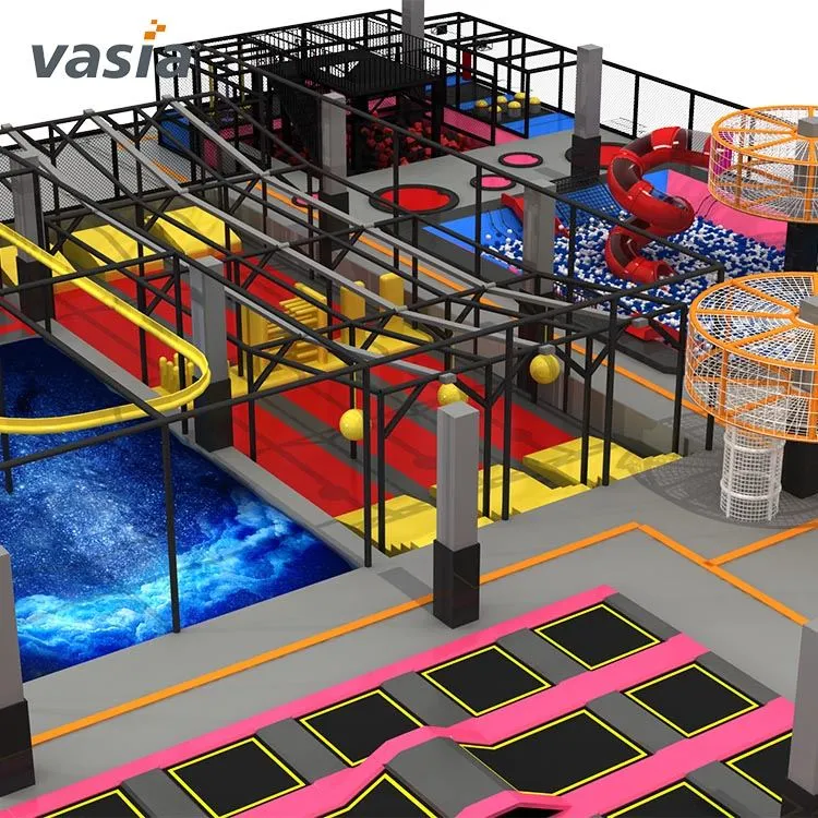 Vasia Indoor Trampoline Park Equipment