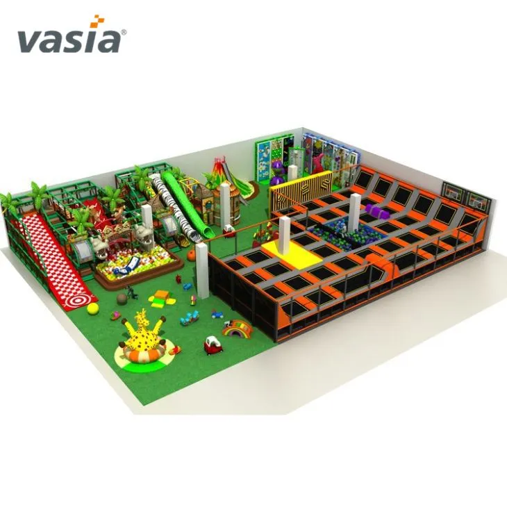 Large Trampoline With Enclosure